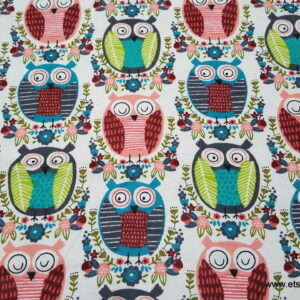 Artsy Owls Flannel