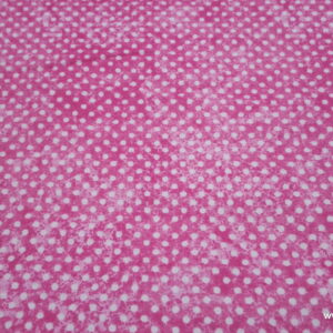 Quilters Flannel Dots on Pink Flannel Fabric