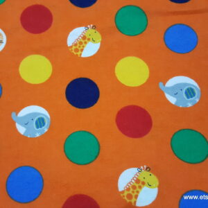 Dot Safari Flannel Fabric