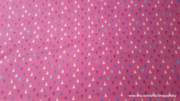 Gypsy Pink Triangles Flannel