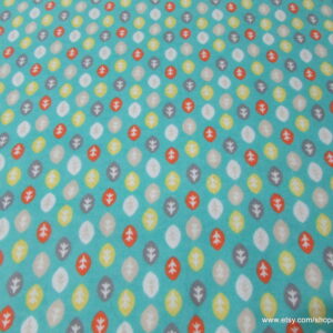 Monkey Leaves Flannel Fabric