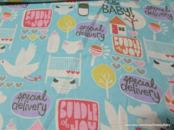 Special Delivery Flannel Fabric