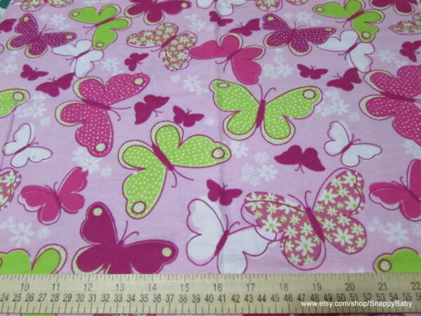Butterfly Flight Flannel Fabric
