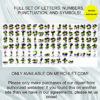 Coiny Galaxy 10 – DIGITAL Clipart Letters and Numbers - Merchlet