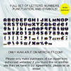 Coiny Galaxy 8 – DIGITAL Clipart Letters and Numbers - Merchlet