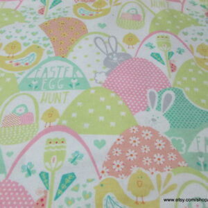 Egg Hunt Flannel Fabric