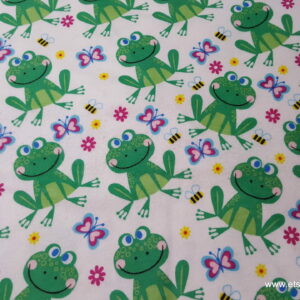 Frogs Bees and Butterflies Flannel