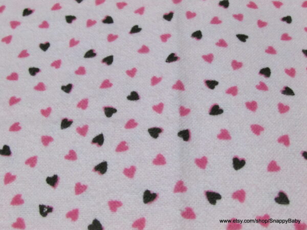 Little Hearts Flannel Fabric