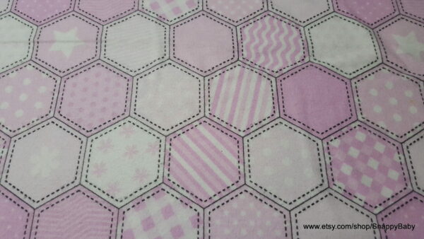 Pink Quilt Pattern Flannel