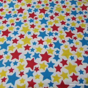 Stars Bright Flannel Fabric