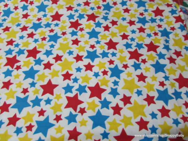 Stars Bright Flannel Fabric