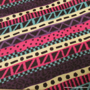Stripe Pink, Purple, Cheetah, Dots, Zig Zag Flannel Fabric