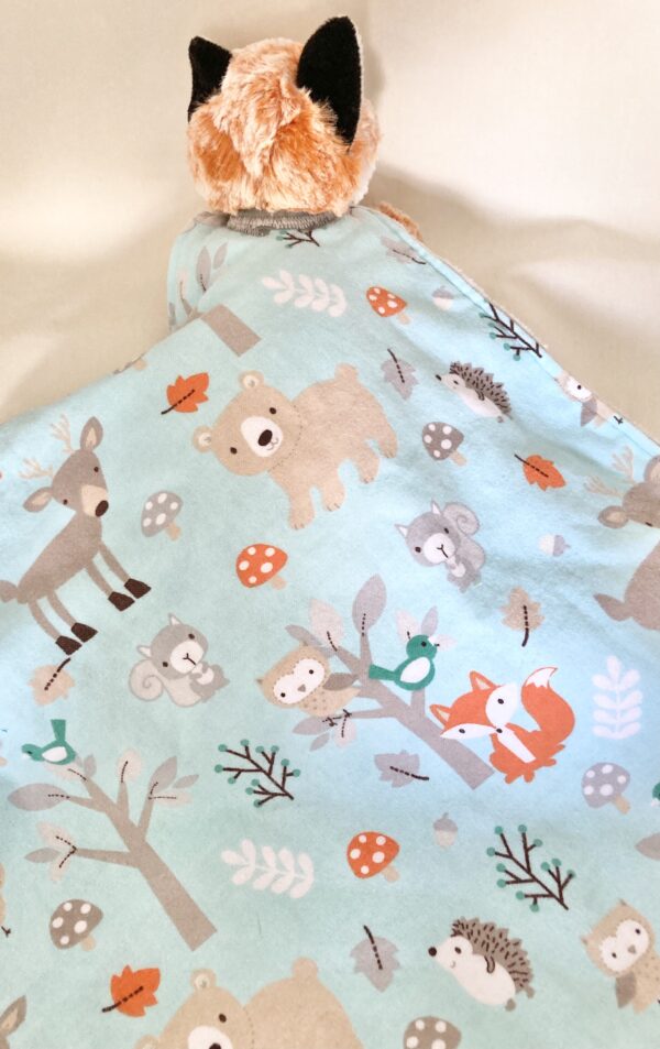 fox lovey blanket