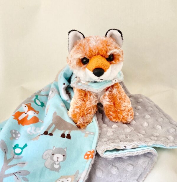 fox lovey blanket