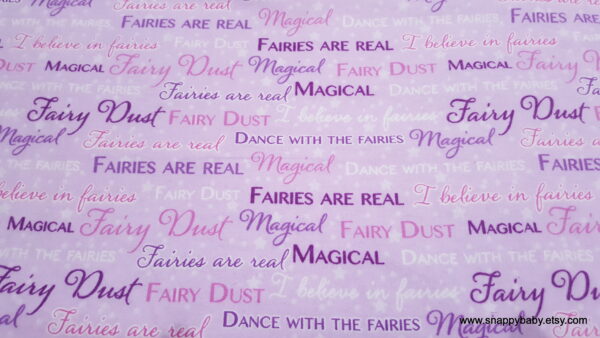 Magic Fairy Dust Flannel Fabric