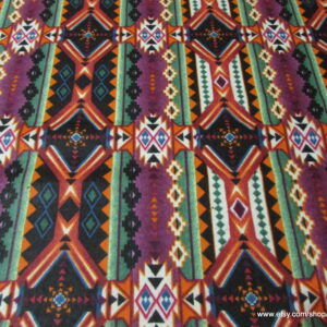 Jewel Southwest Flannel Fabric