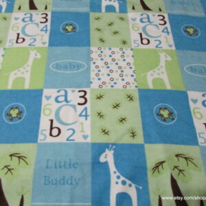 Little Buddy Flannel Fabric